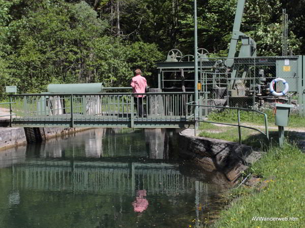 Schleierfälle Ammer Höhle Scheibum