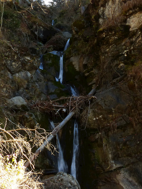 Hubertusfall Leybachtobel Hinanger Wasserfaelle